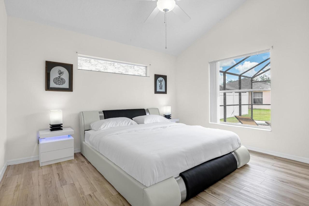 Glamorous House In Disney Area Heatable Private Pool Kissimmee Eksteriør billede